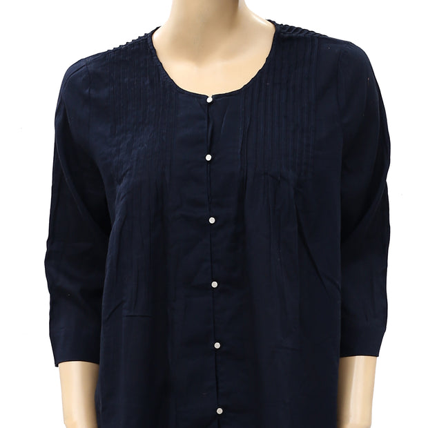 Des Petits Hauts Ritchi Blouse Shirt Top L-T3