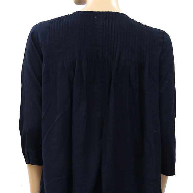 Des Petits Hauts Ritchi Blouse Shirt Top L-T3