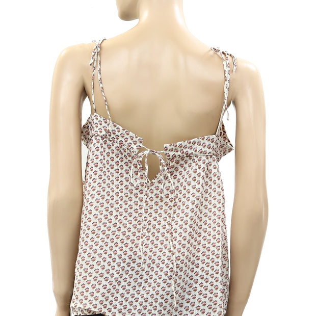 Bonpoint Floral Printed Cami Blouse Top S