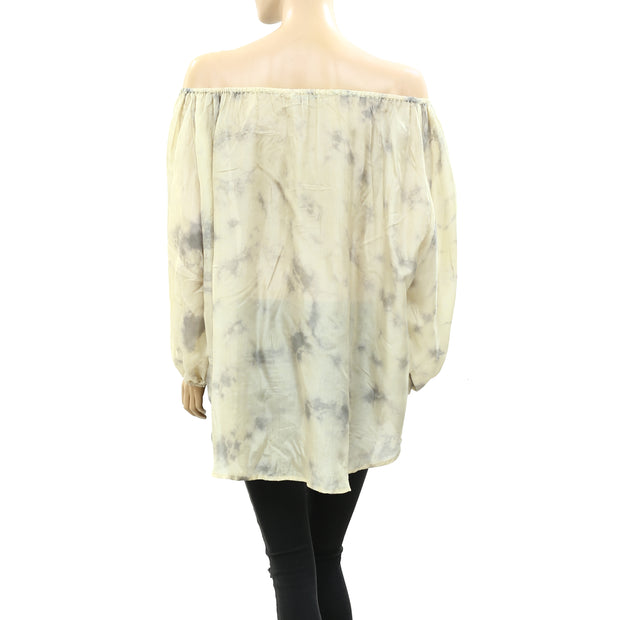 Mes Demoiselles Paris Castellan Off Shoulder Tunic Top XS 0