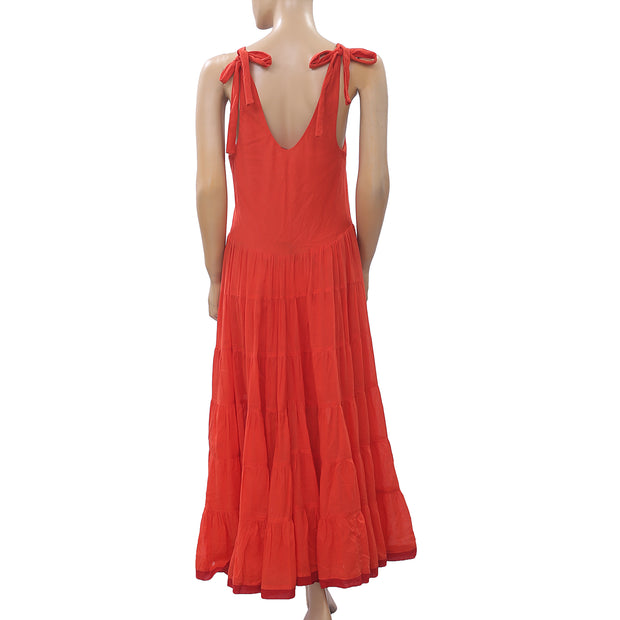 Free People Kika's Solid Midi Dress