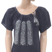 Soeurs Anthropologie Nino 刺绣衬衫上衣