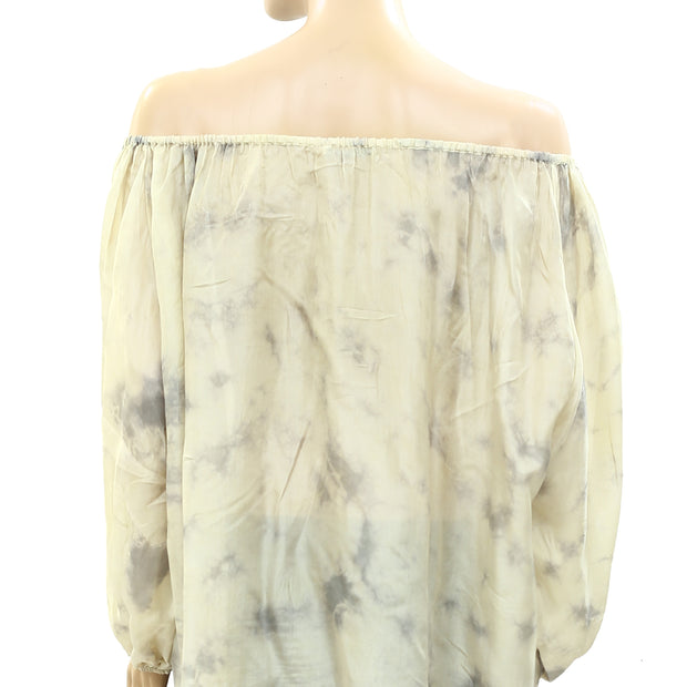 Mes Demoiselles Paris Castellan Off Shoulder Tunic Top XS 0