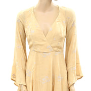 Free People Jasmine Floral Embroidered Tunic Dress XS