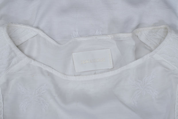 Zadig & Voltaire Toxanne Brod Blouse Top