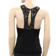 Meadow Rue Embellished Tank Blouse Top