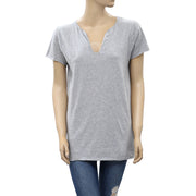 Zadig & Voltaire Tunisien MC Solid T-Shirt Tunic Tee Top