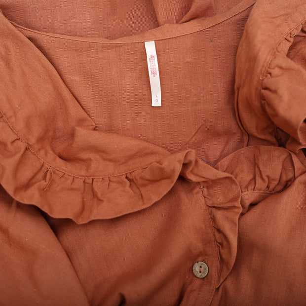 Free People Endless Summer The Simple Pleasures 衬衫上衣 L