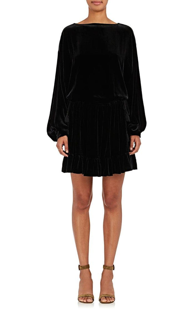 Ulla Johnson Claudette Velvet Mini Dress S