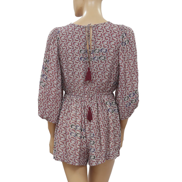 Holding Horses Anthropologie Annamaria Romper Dress XSP