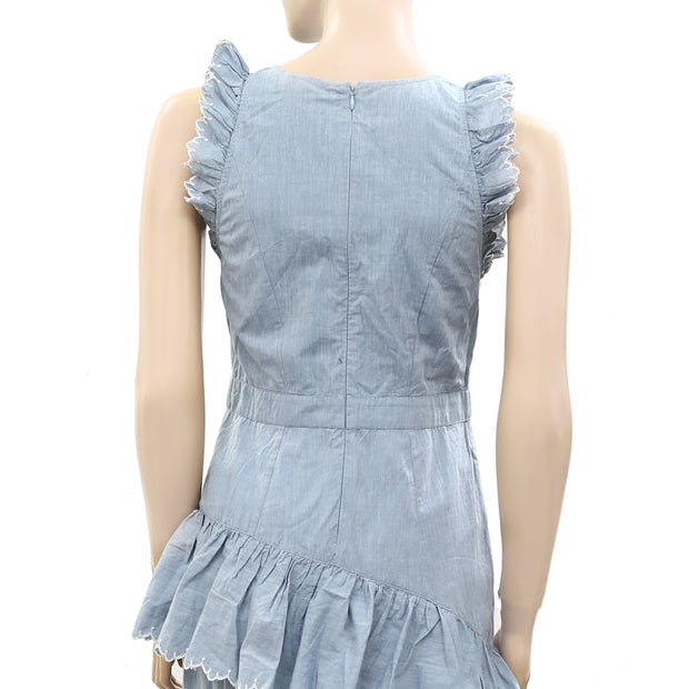 Ulla Johnson ROSALIND Tiered Midi Dress XS 0
