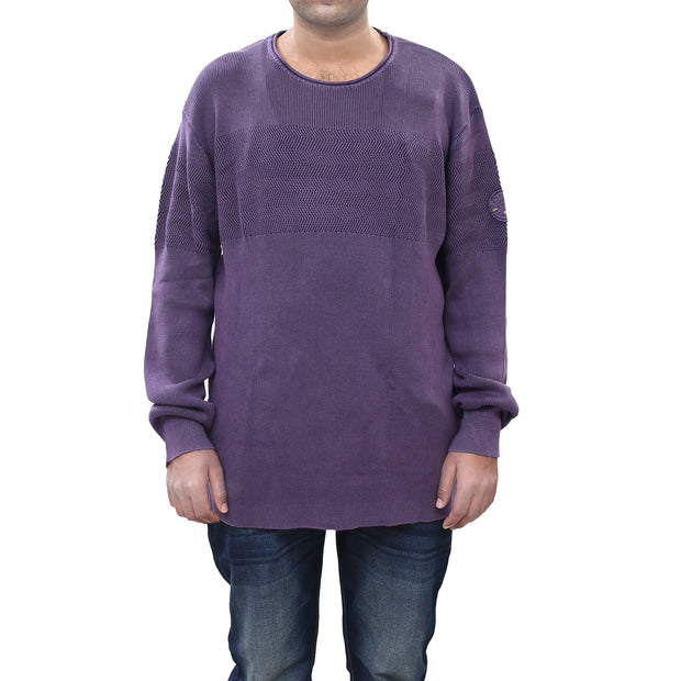 Engbers Men's Rundhals Lila Pullover Sweatshirt 4XL