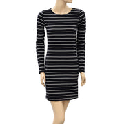 Amuse Society Striped Bodycon Mini Dress S