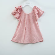 White Chocolate Kids Girls Striped Printed Top Off Shoulder 3-4 Year
