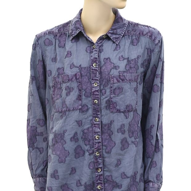 Anthropologie Buttondown Shirt Top