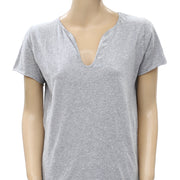 Zadig & Voltaire Tunisien MC Solid T-Shirt Tunic Tee Top