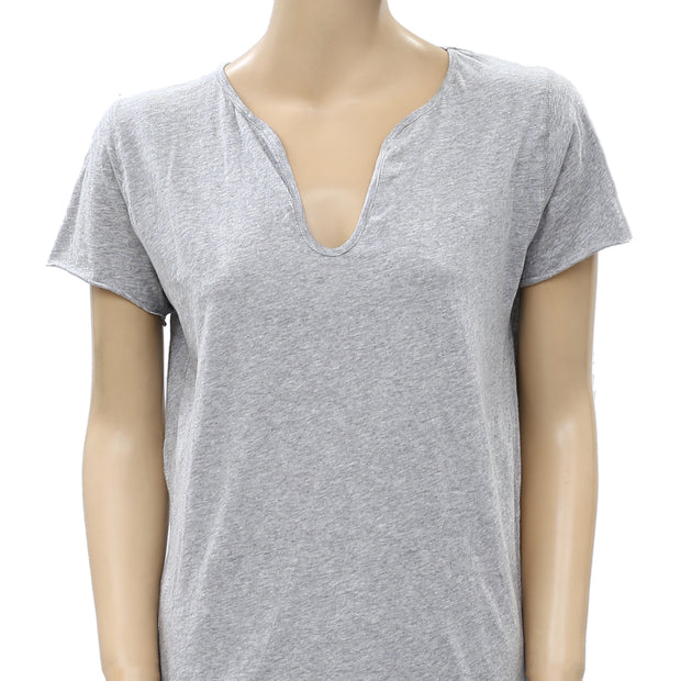 Zadig & Voltaire Tunisien MC Solid T-Shirt Tunic Tee Top