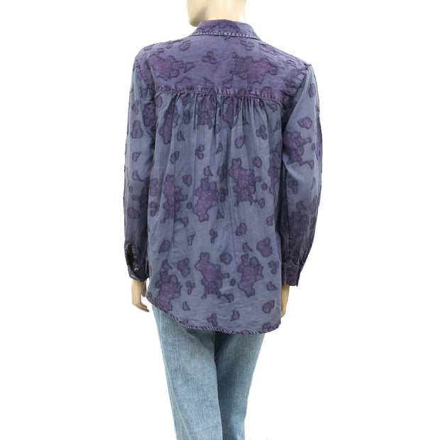 Anthropologie Buttondown Shirt Top