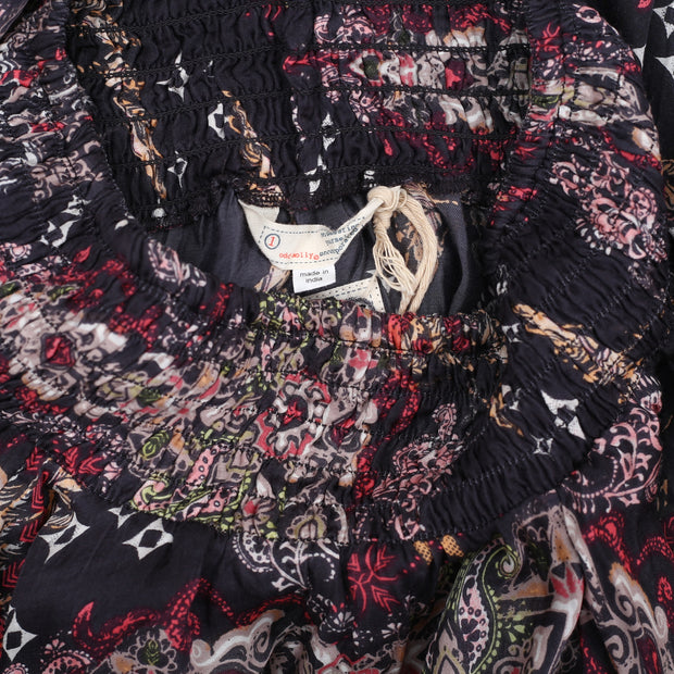 Odd Molly Anthropologie Another Day Midi Skirt S-1