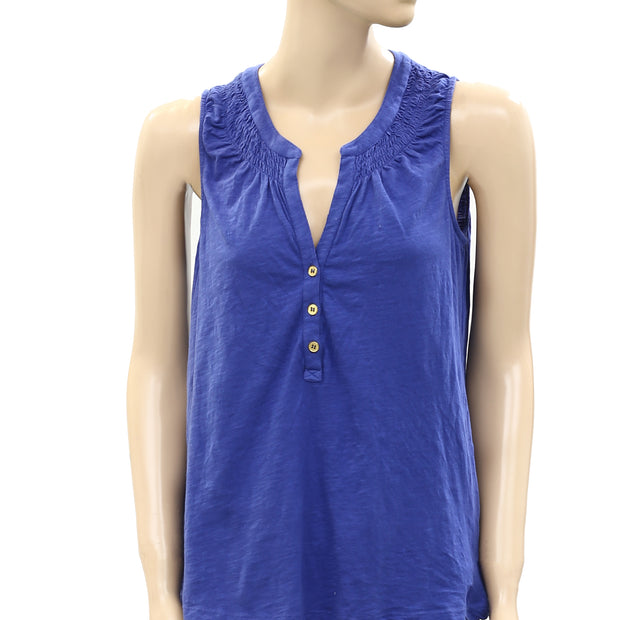 Lilly Pulitzer Essie Tank Solid Tunic Top