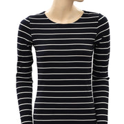Amuse Society Striped Bodycon Mini Dress S