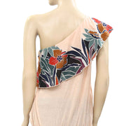 Free People Annka Bubble Floral Printed Blouse Top