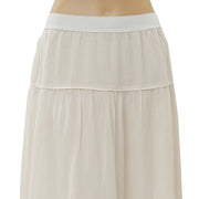 IRO Islid Solid Ivory Maxi Skirt M