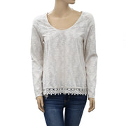 Odd Molly Anthropologie 花卉刺绣衬衫上衣 S 1