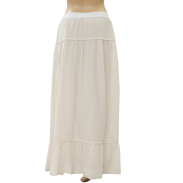 IRO Islid Solid Ivory Maxi Skirt M