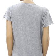 Zadig & Voltaire Tunisien MC Solid T-Shirt Tunic Tee Top