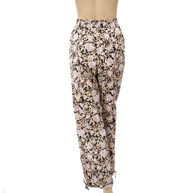 Urban Outfitters Paisley Tie-Cuff Jogger Pants S