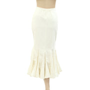 Rhode Resort Sienna Fishtail Midi Skirt M