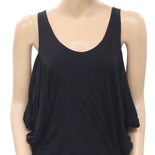 Ecote Urban Outfitters Solid Black Tank Top S