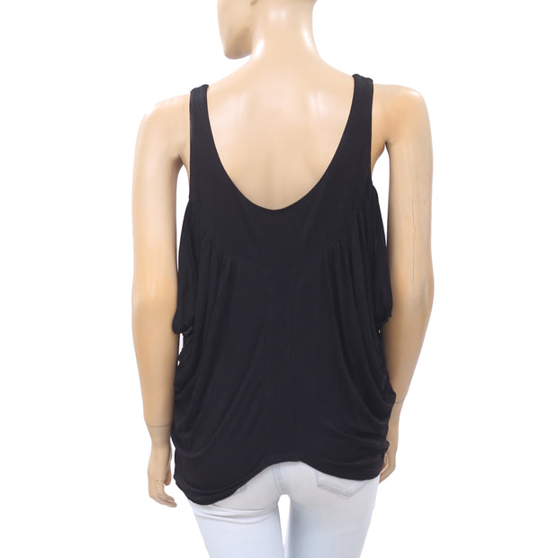 Ecote Urban Outfitters Solid Black Tank Top S
