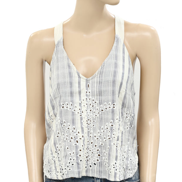 Ecote Urban Outfitters Dani 孔眼背心短款上衣 M