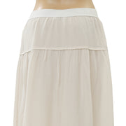 IRO Islid Solid Ivory Maxi Skirt M