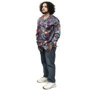 ASOS DESIGN Men's Tall Regular Revere Satin Shirt XL