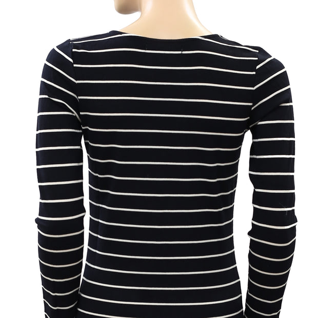 Amuse Society Striped Bodycon Mini Dress S