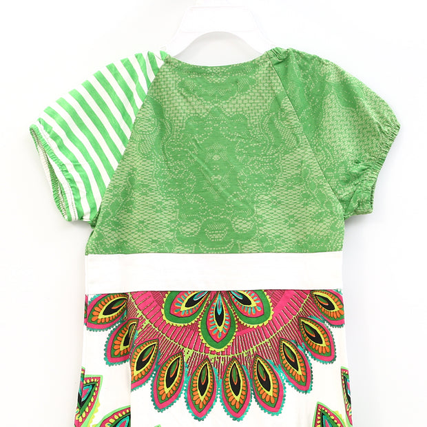 Desigual Girls Kids Aranfa Floral Printed Mini Dress 9-10 Years