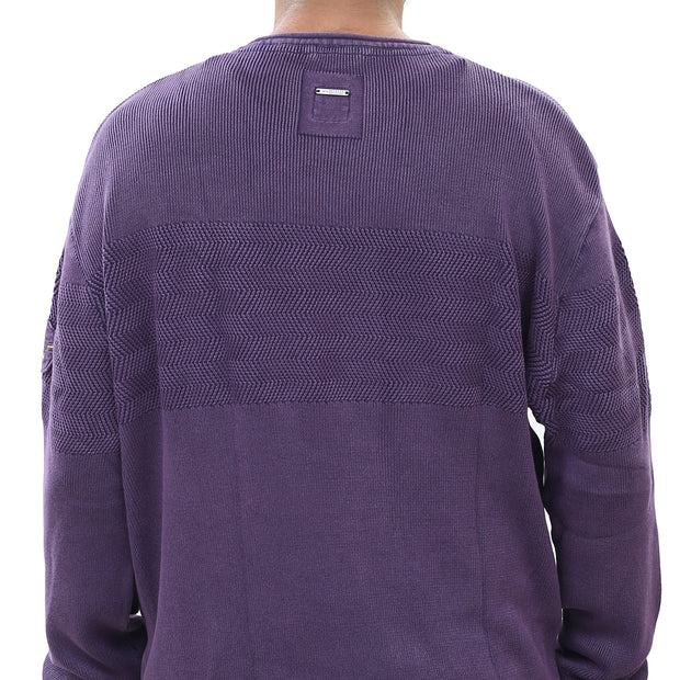 Engbers Men's Rundhals Lila Pullover Sweatshirt 4XL