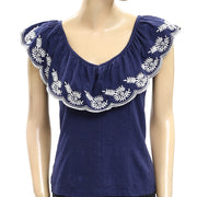 Anthropologie Moulinette Soeurs Julieta Embroidered Blouse Top XS