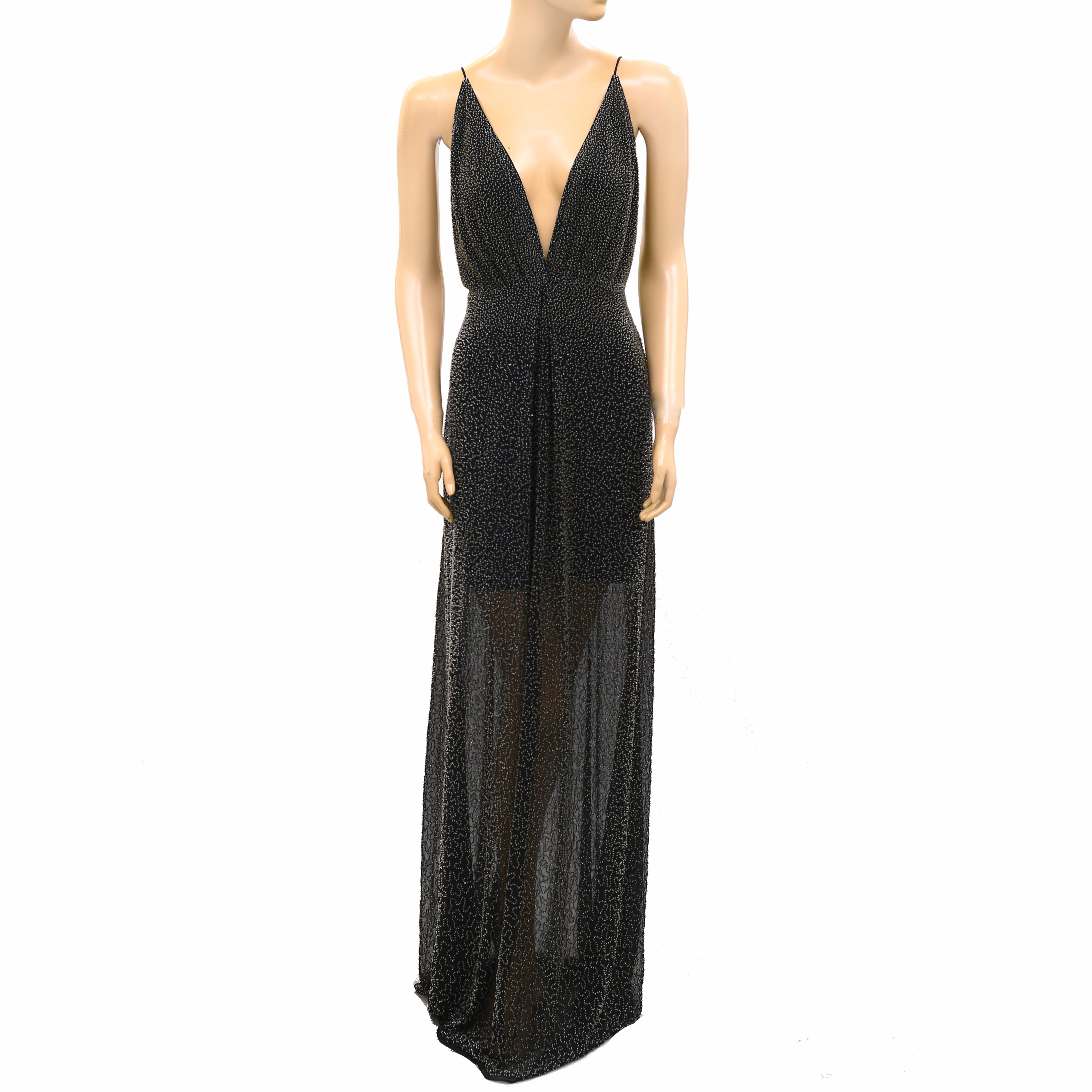 Sequin & bead embellished gown mac duggal hotsell