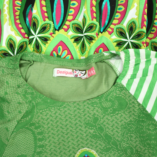 Desigual Girls Kids Aranfa Floral Printed Mini Dress 9-10 Years
