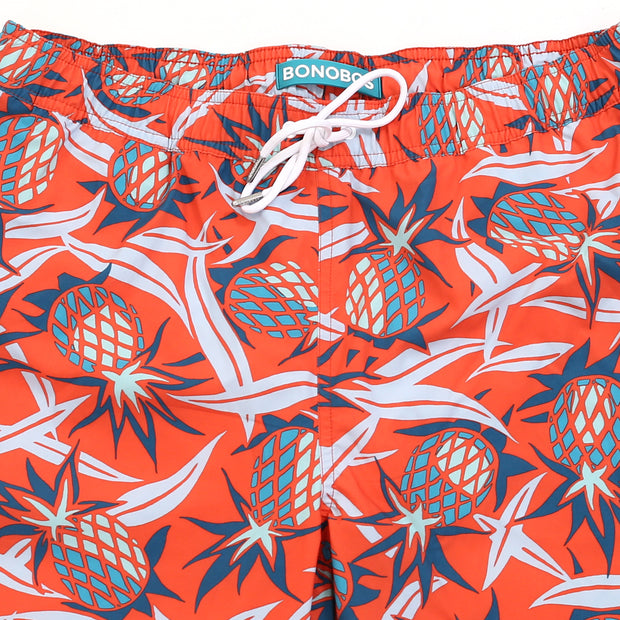 Bonobos Riviera Recycled Swim Trunks Shorts Pineapple Printed Men's M