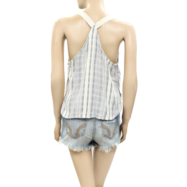 Ecote Urban Outfitters Dani 孔眼背心短款上衣 M