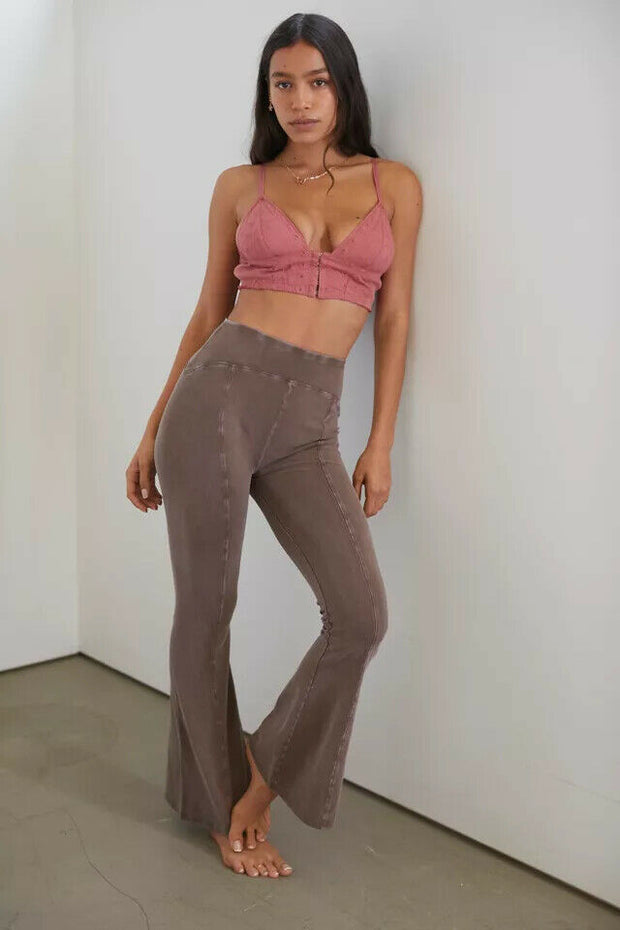 Out From Under Urban Outfitters Aria Seamed Flare Pants