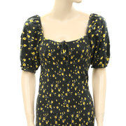 Urban Outfitters UO Ditsy Floral Smocked Mini Dress S