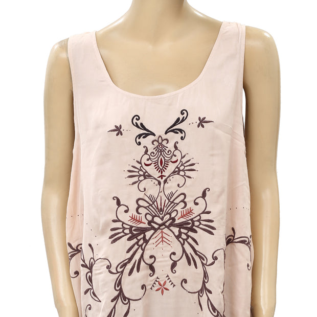 Odd Molly Anthropologie Dolomite Studded Tunic Top S 1
