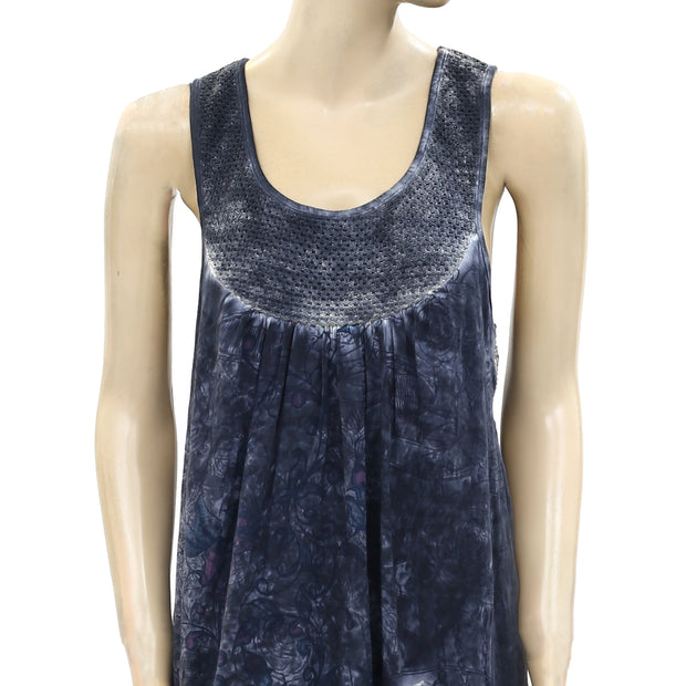 Joe Browns Tie & Dye Crochet Mini Dress XS