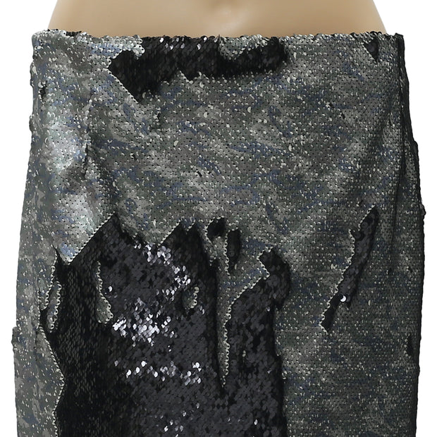 Free People Fp One Sequin Mini Skirt M